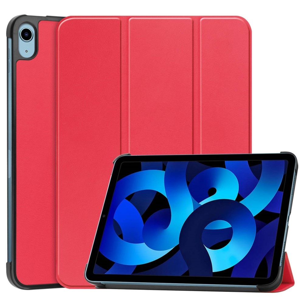 Cover Tri-Fold iPad 10.9 10th Gen (2022) rosso