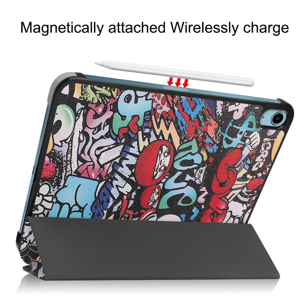 Cover Tri-Fold iPad 10.9 10th Gen (2022) Graffiti