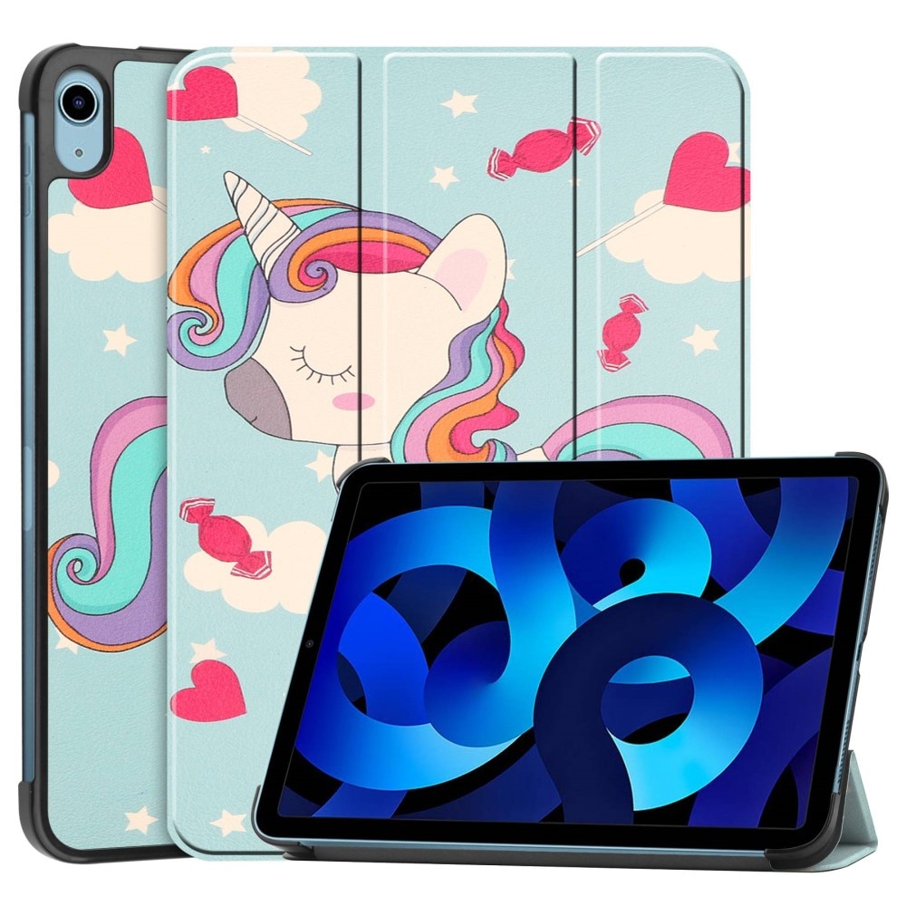 Cover Tri-Fold iPad 10.9 10th Gen (2022) Unicorn