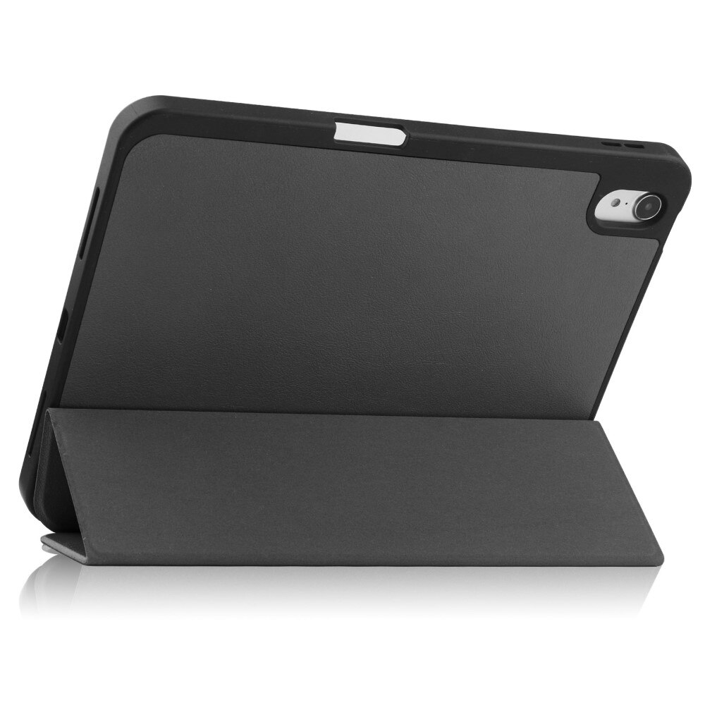 Cover Tri-Fold con portapenne iPad 10.9 10th Gen (2022) nero