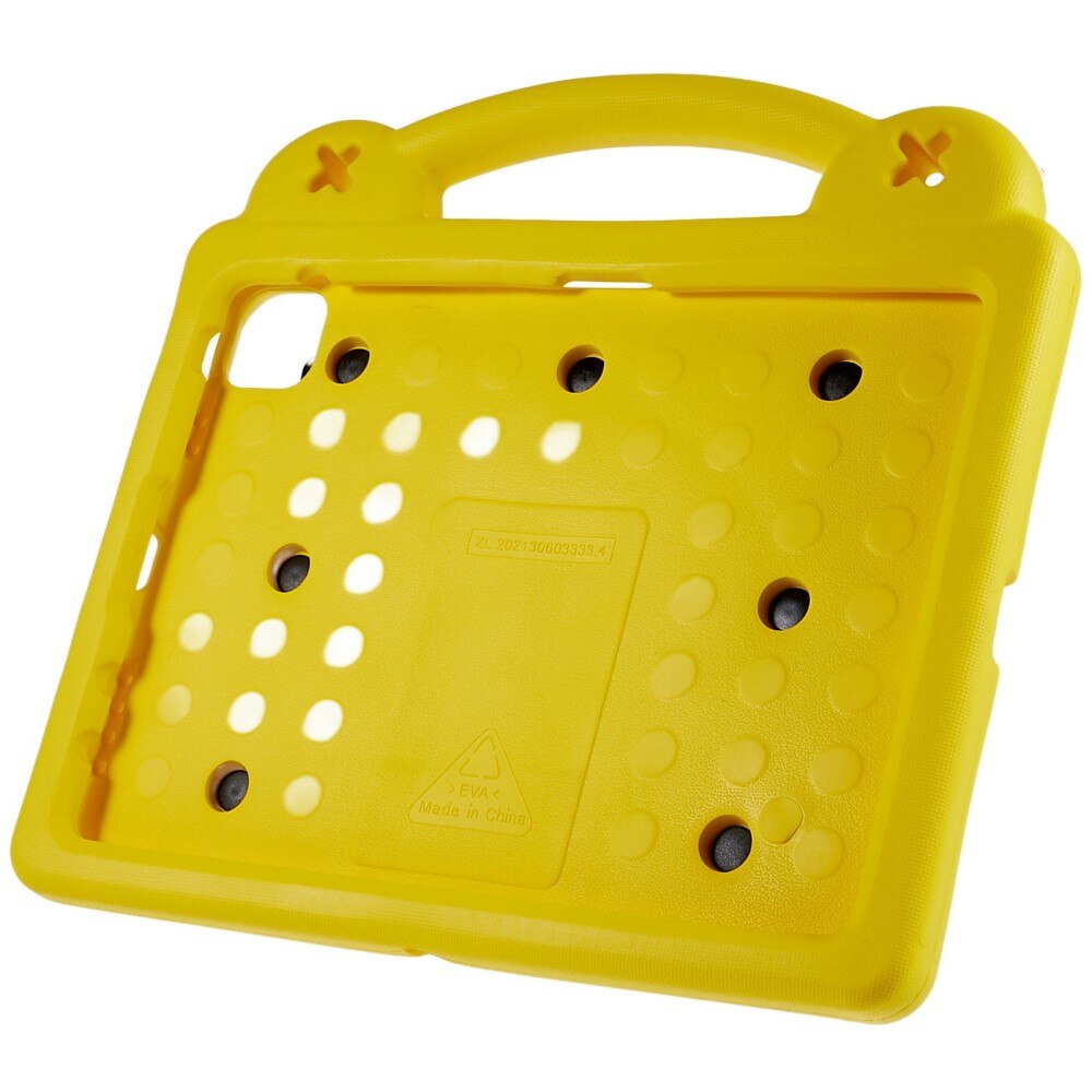 Kickstand Cover anti-urto per bambini iPad 10.9 10th Gen (2022) giallo