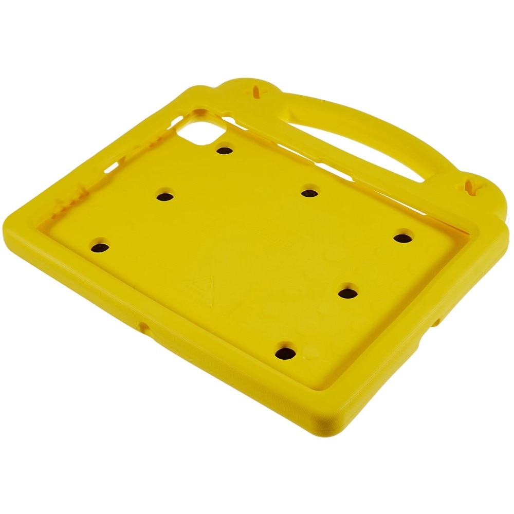 Kickstand Cover anti-urto per bambini iPad 10.9 10th Gen (2022) giallo