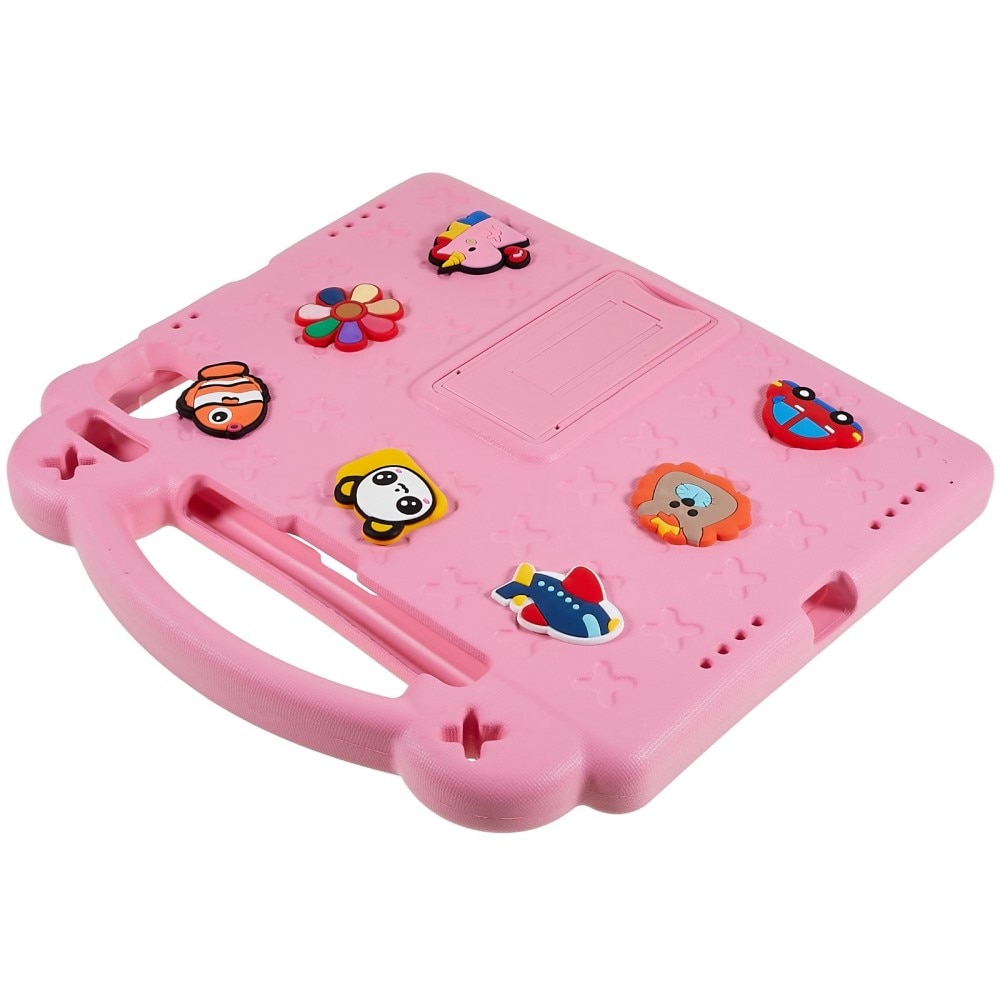 Kickstand Cover anti-urto per bambini iPad 10.9 2022 (10th gen) rosa