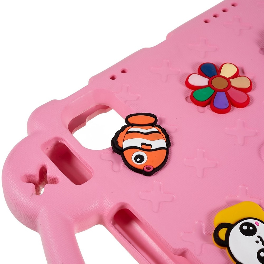 Kickstand Cover anti-urto per bambini iPad 10.9 2022 (10th gen) rosa