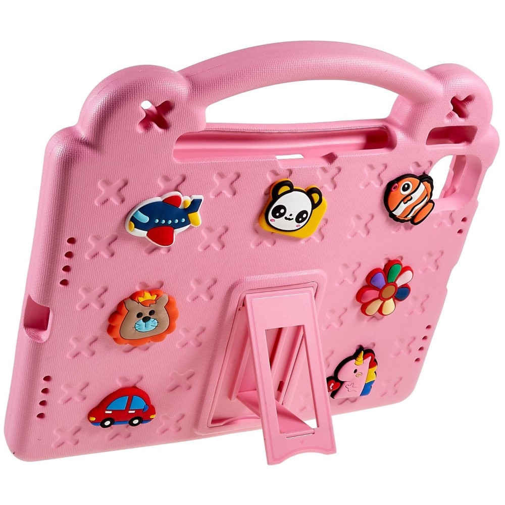 Kickstand Cover anti-urto per bambini iPad 10.9 2022 (10th gen) rosa