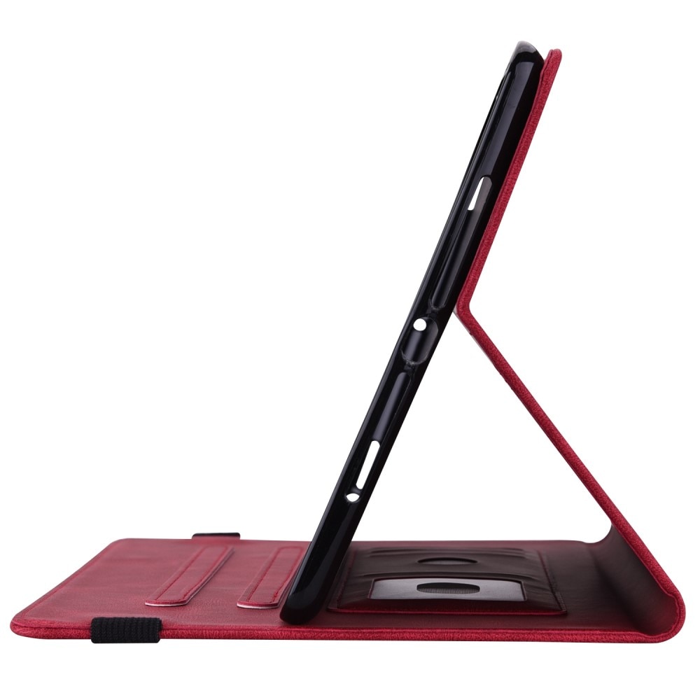 Custodia in pelle con farfalla iPad 10.9 10th Gen (2022) rosso