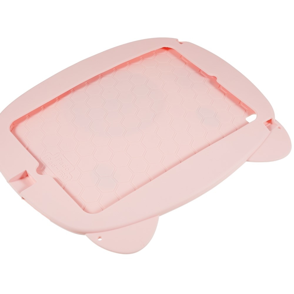 Custodia maiale di silicone per bambini per iPad Air 9.7 1st Gen (2013) rosa