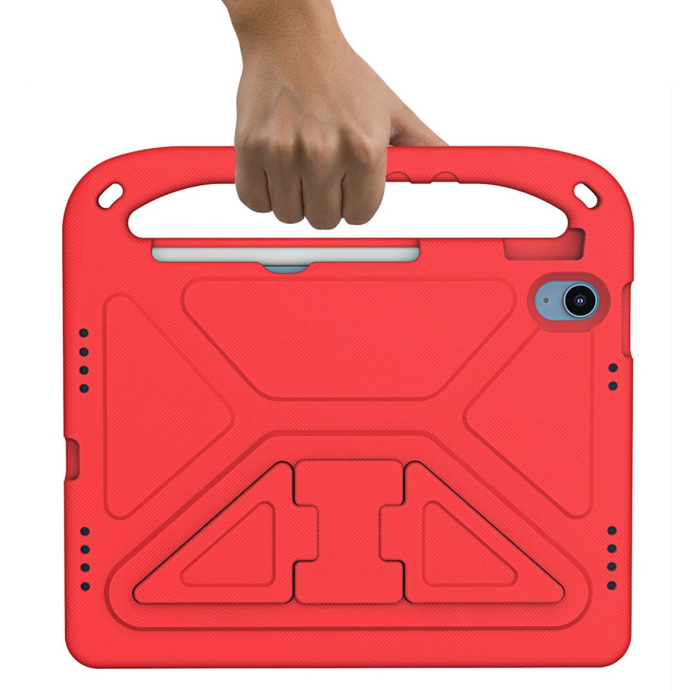 Custodia EVA con maniglia per bambini per Apple iPad 10.9 10th Gen (2022) Rosso