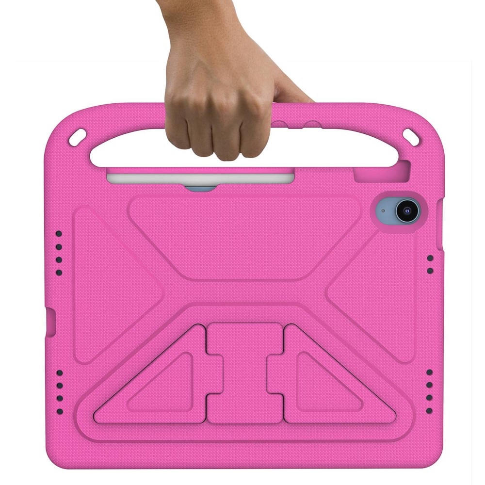 Custodia EVA con maniglia per bambini per iPad 10.9 10th Gen (2022) rosa