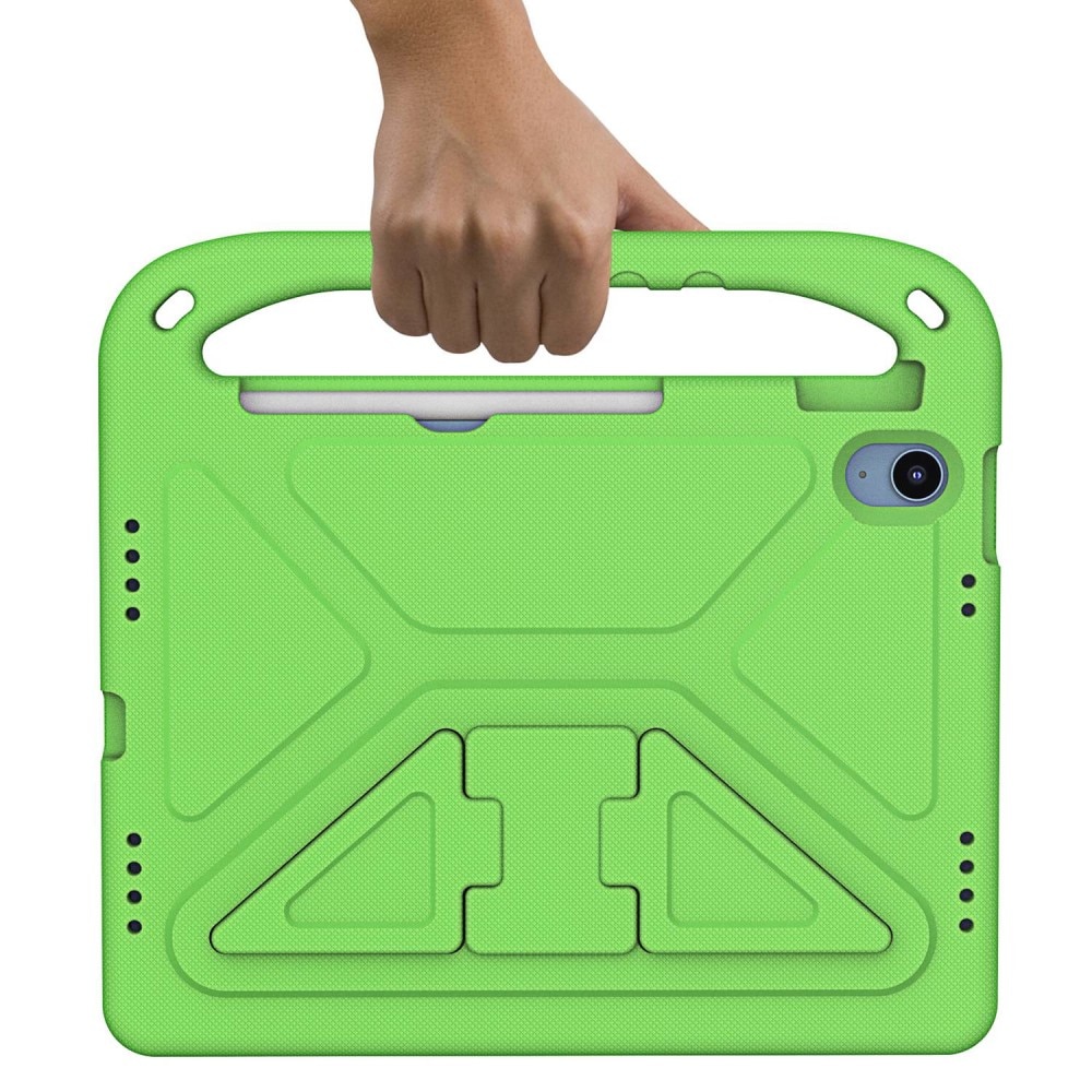 Custodia EVA con maniglia per bambini per iPad 10.9 10th Gen (2022) verde
