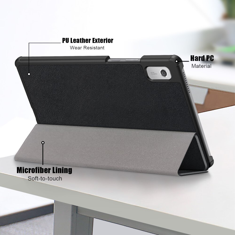 Cover Tri-Fold Lenovo Tab M9 nero