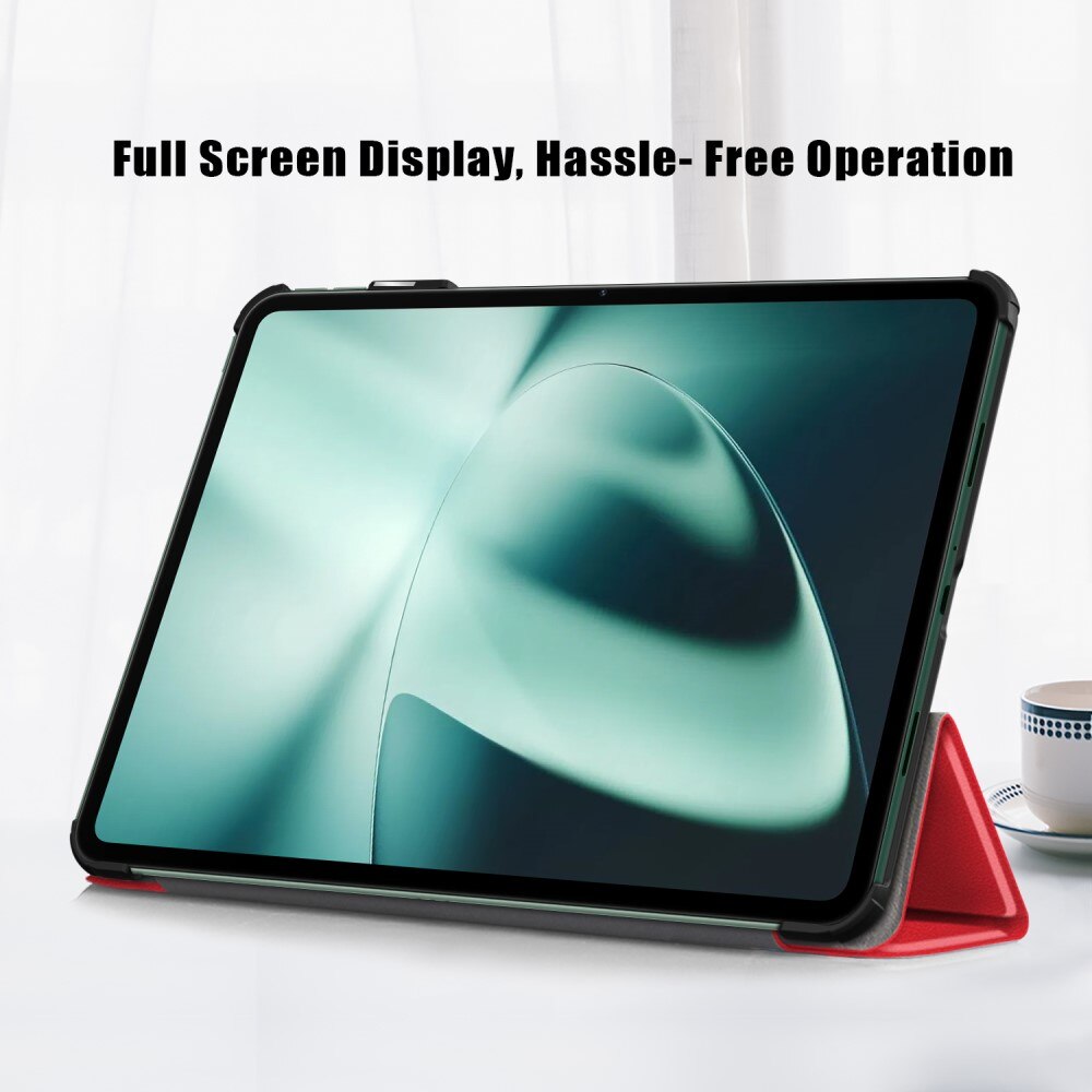 Cover Tri-Fold  OnePlus Pad Rosso