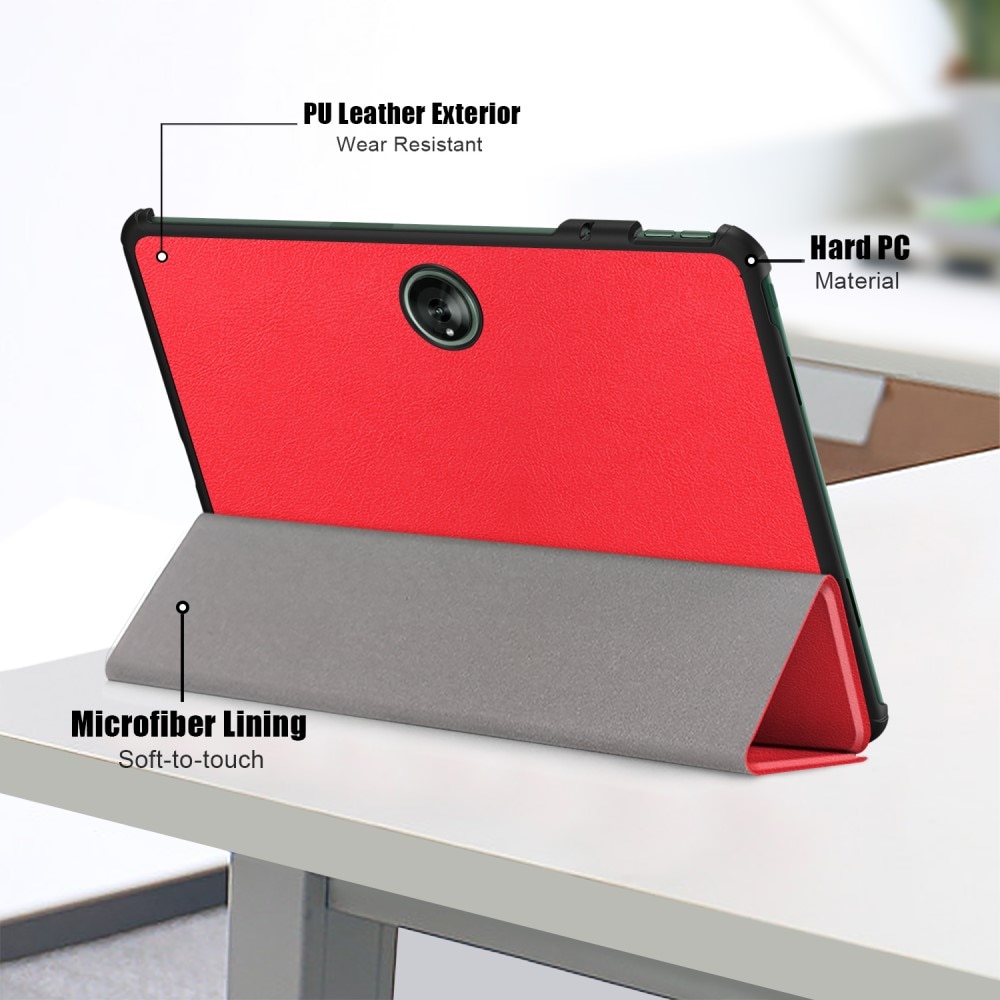 Cover Tri-Fold  OnePlus Pad Rosso