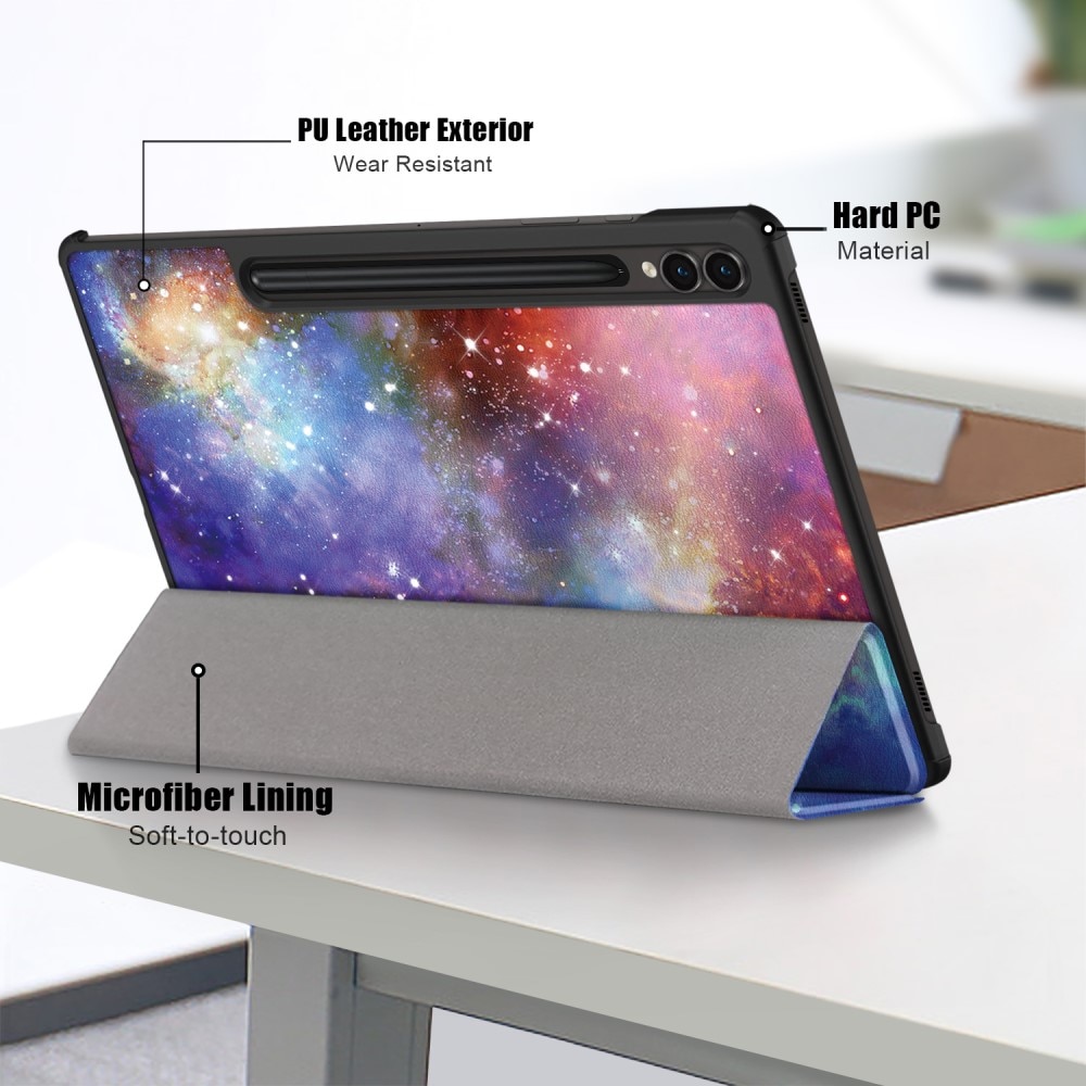 Cover Tri-Fold Samsung Galaxy Tab S9 Plus, Spazio