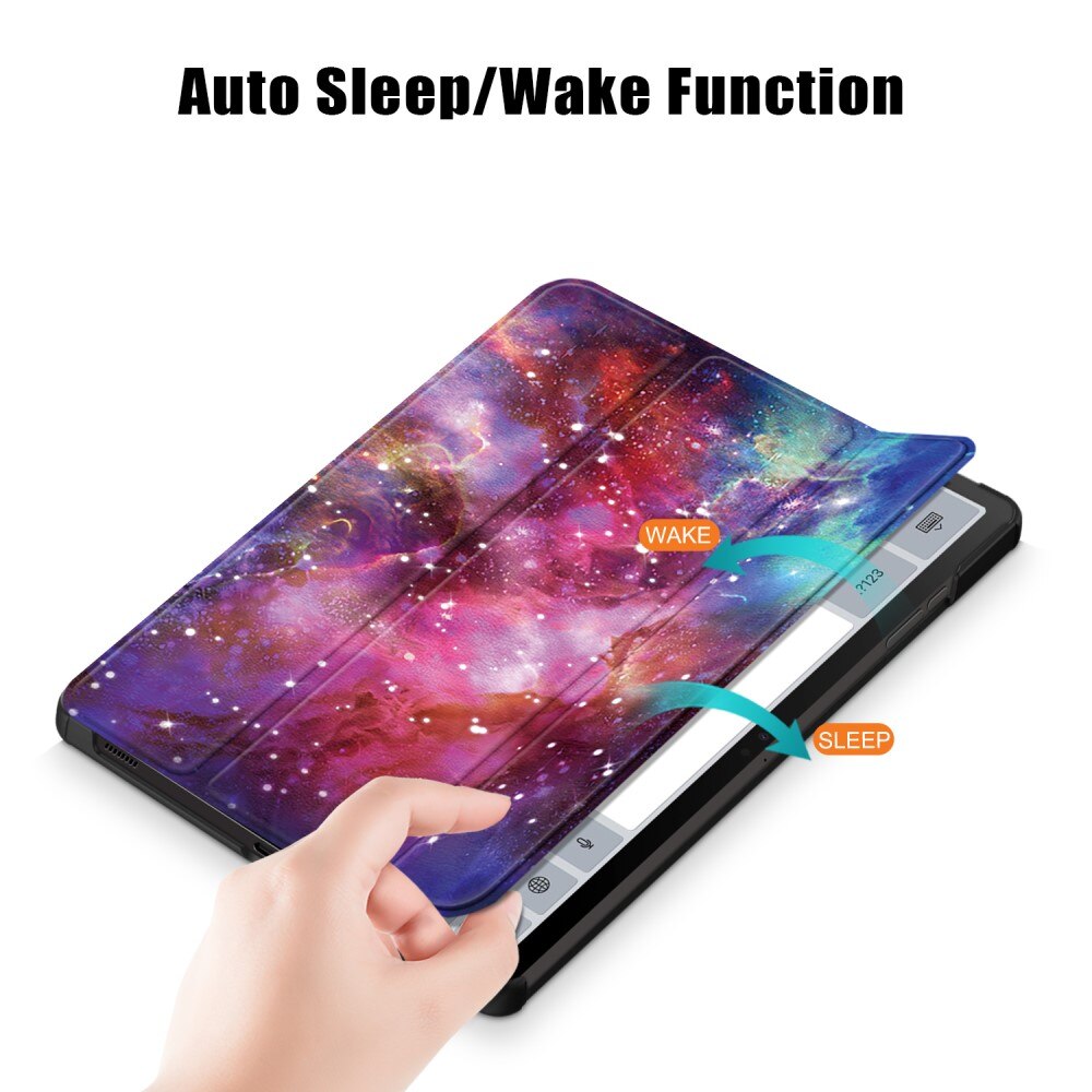 Cover Tri-Fold Samsung Galaxy Tab S9 Plus, Spazio