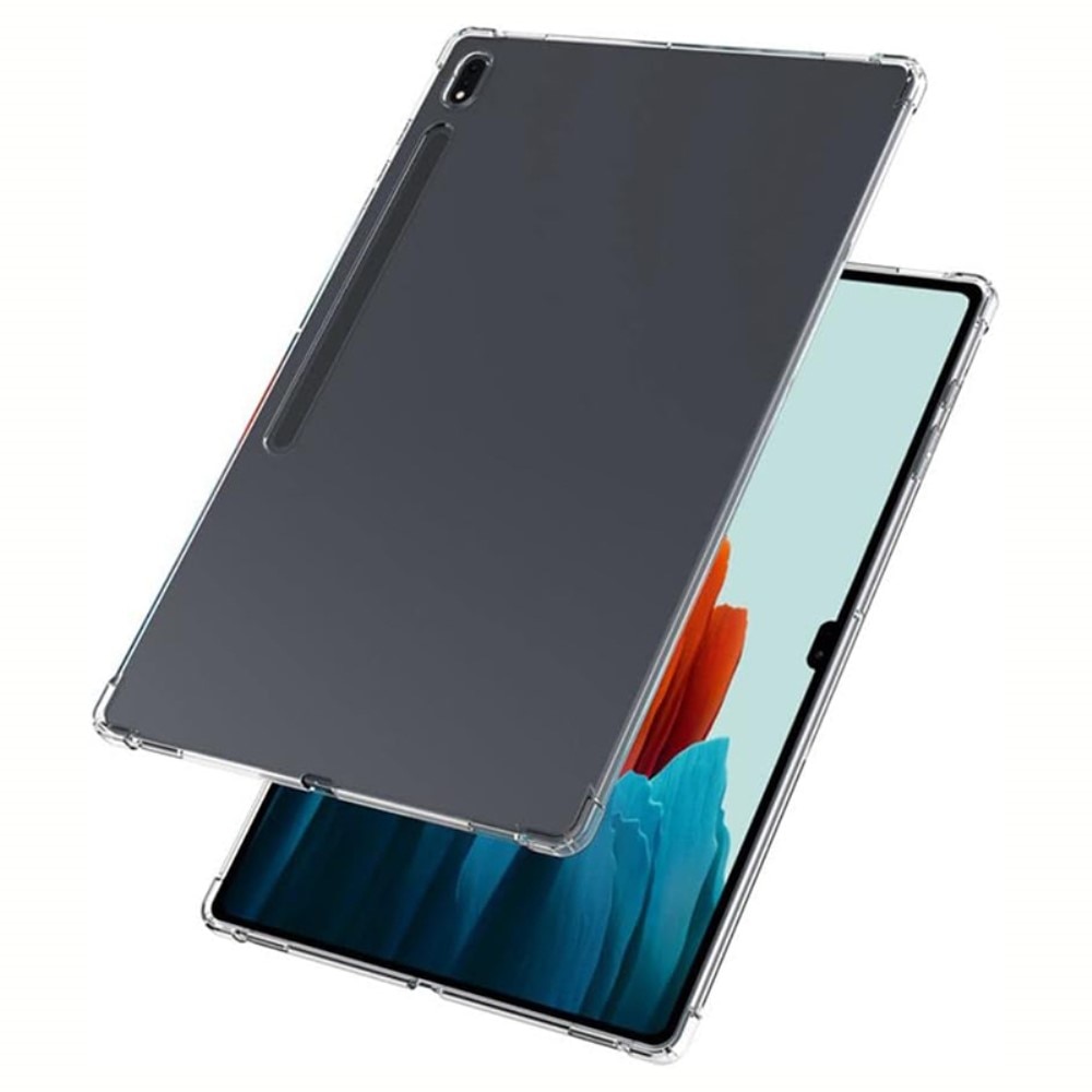 Cover TPU resistente agli urti Samsung Galaxy Tab S8 Plus trasparente