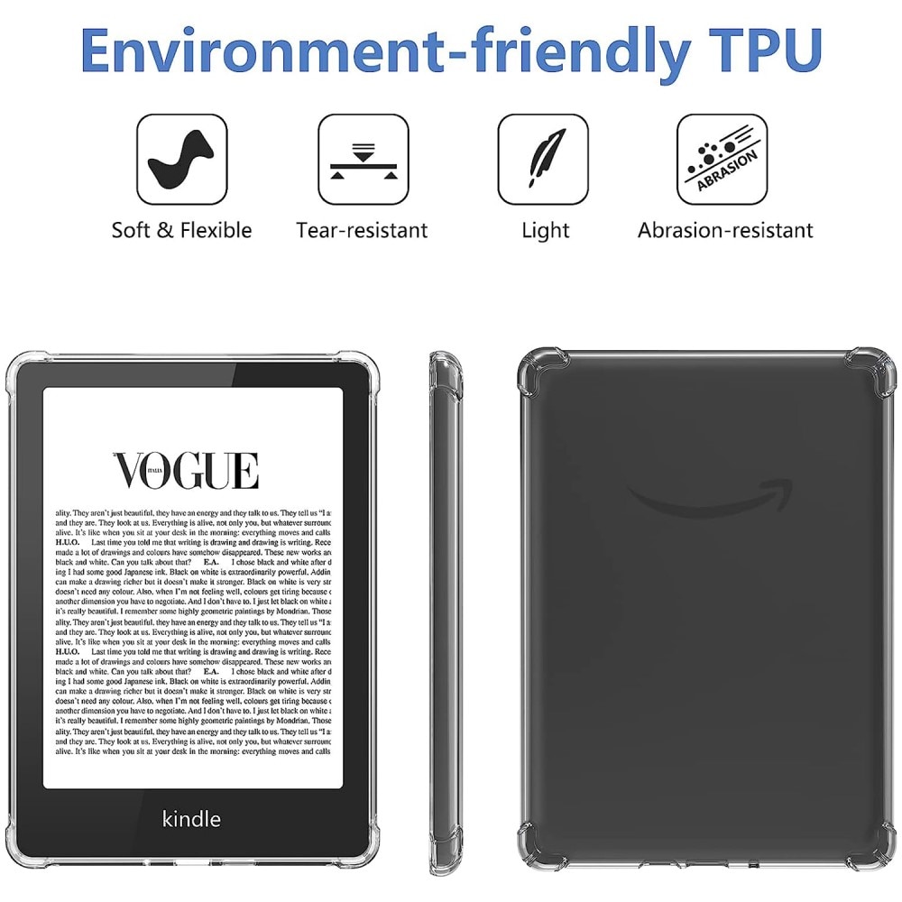 Cover Amazon Kindle Paperwhite 5 11th Gen (2021) trasparente