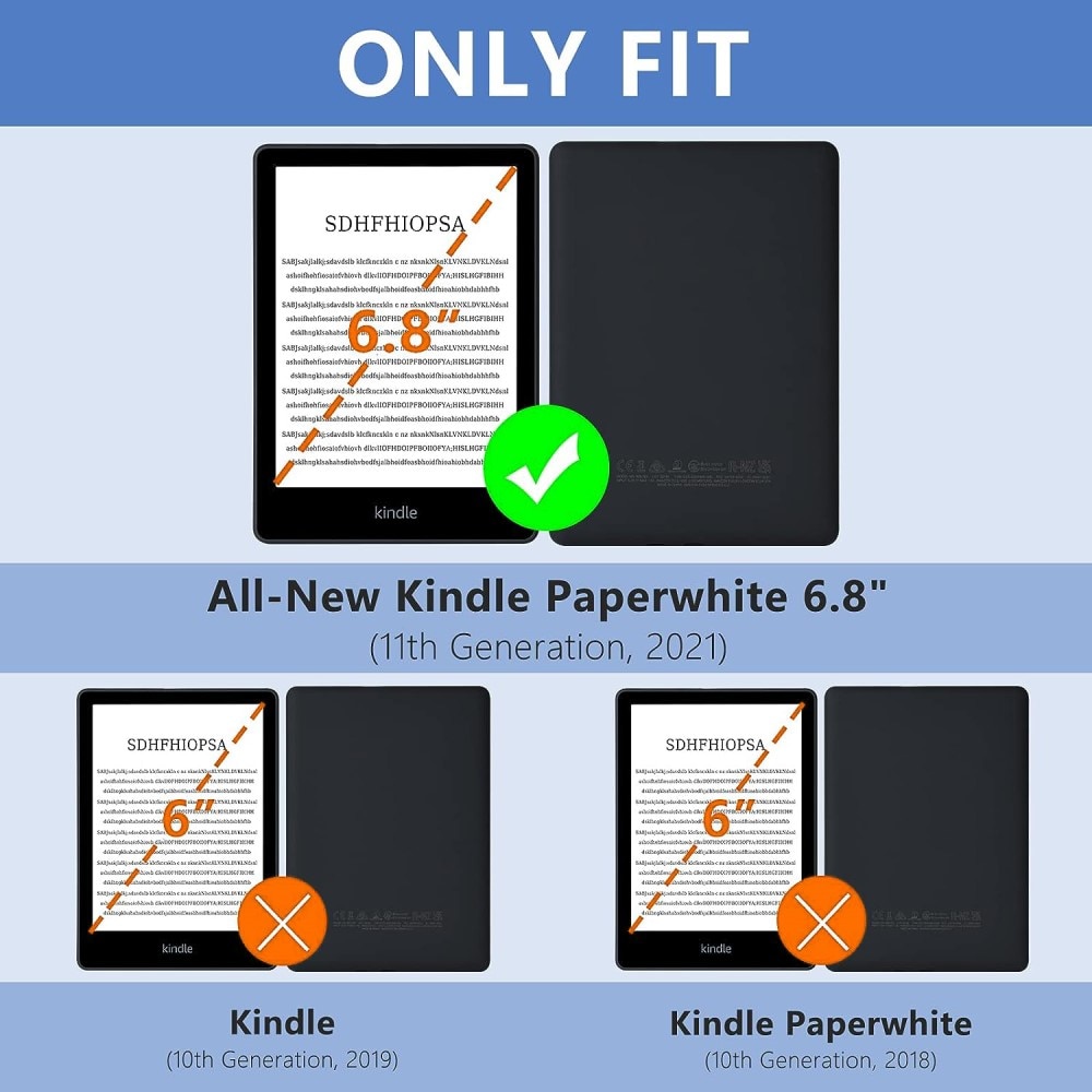 Cover Amazon Kindle Paperwhite Signature Edition (2023) trasparente