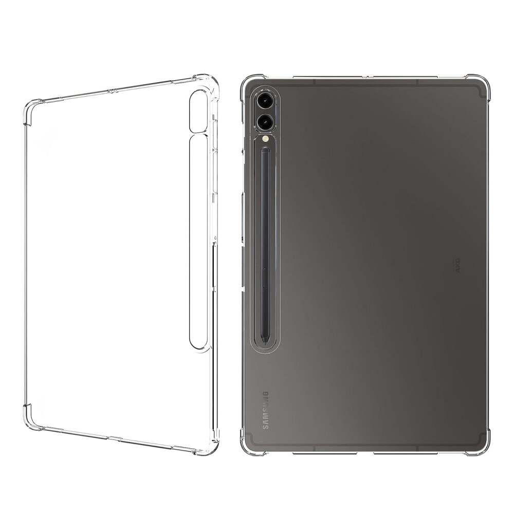 Cover TPU resistente agli urti Samsung Galaxy Tab S9 Plus trasparente