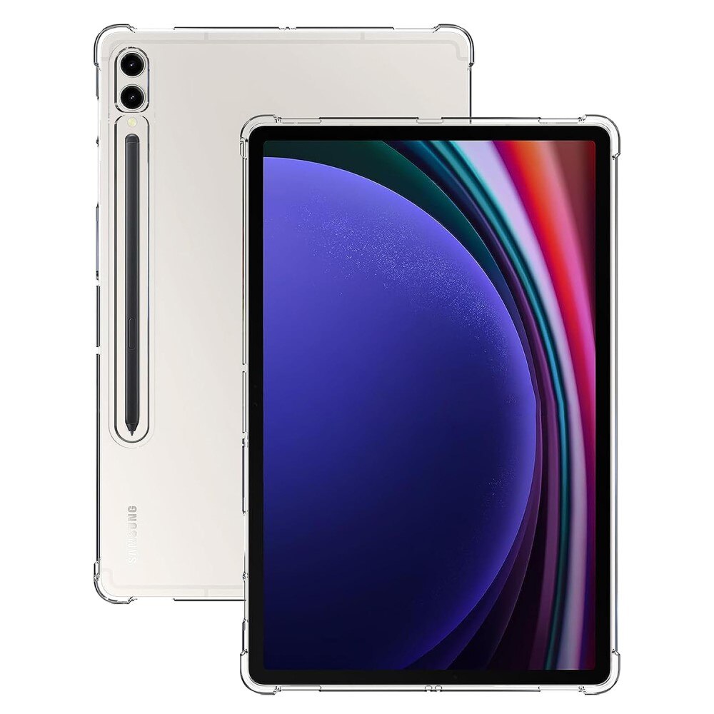 Cover TPU resistente agli urti Samsung Galaxy Tab S9 Plus trasparente