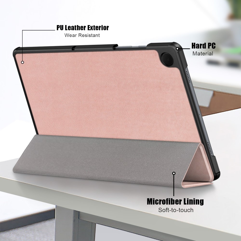 Cover Tri-Fold Samsung Galaxy Tab A9 Plus oro rosa