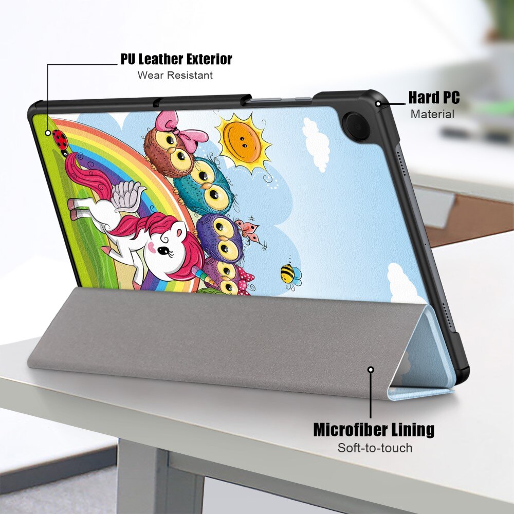 Cover Tri-Fold Samsung Galaxy Tab A9 Plus Mondo delle fiabe