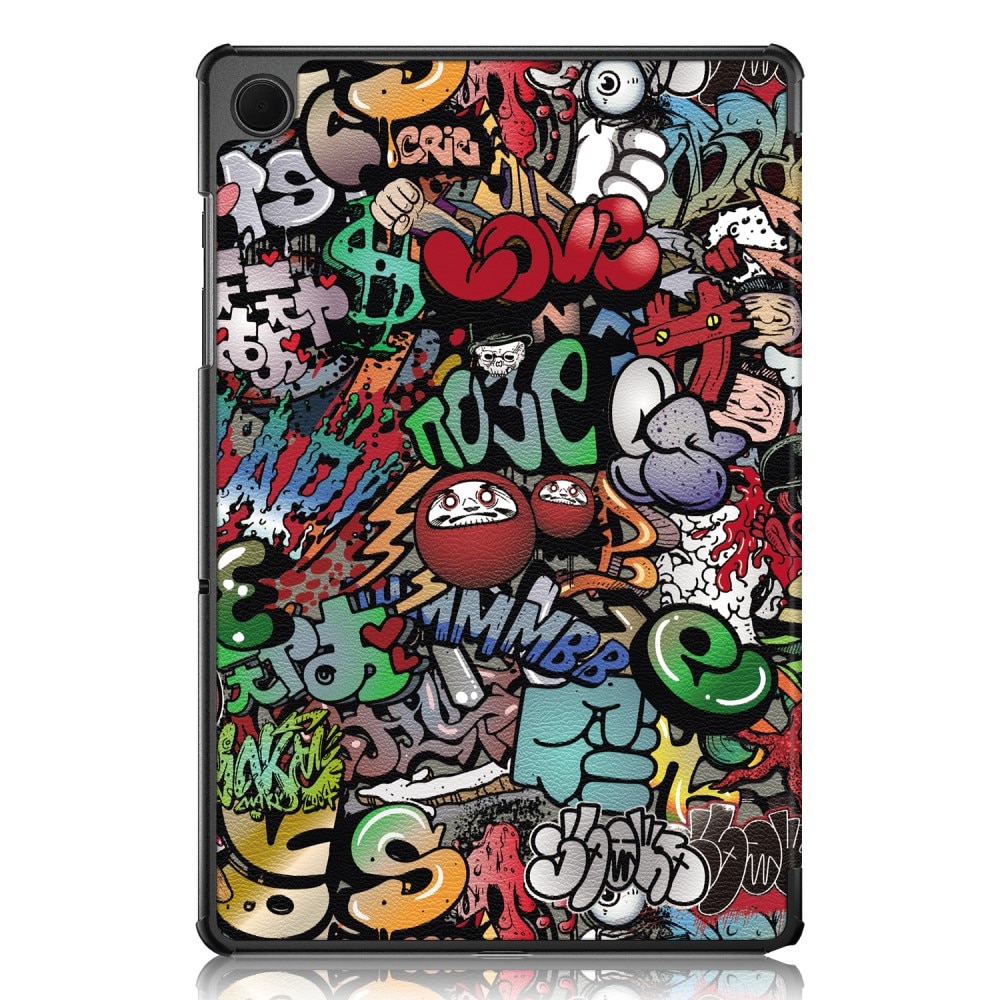 Cover Tri-Fold Samsung Galaxy Tab A9 Plus Graffiti