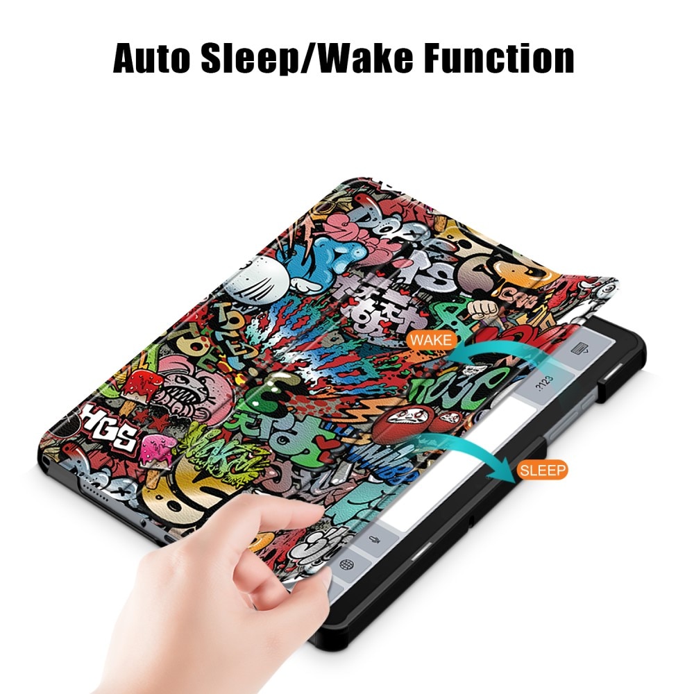 Cover Tri-Fold Samsung Galaxy Tab A9 Plus Graffiti