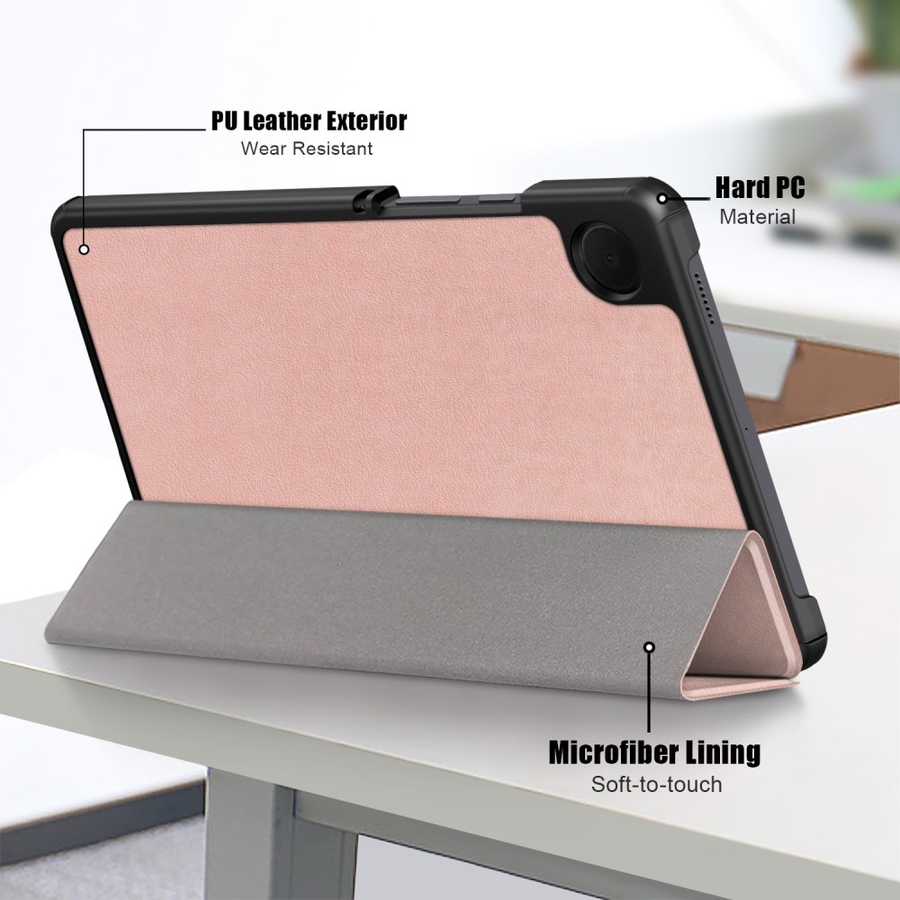 Cover Tri-Fold Samsung Galaxy Tab A9 Oro rosa