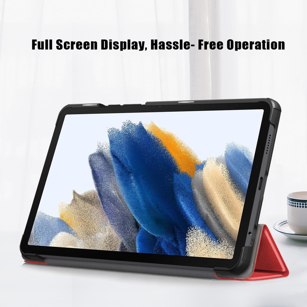 Cover Tri-Fold Samsung Galaxy Tab A9 rosso