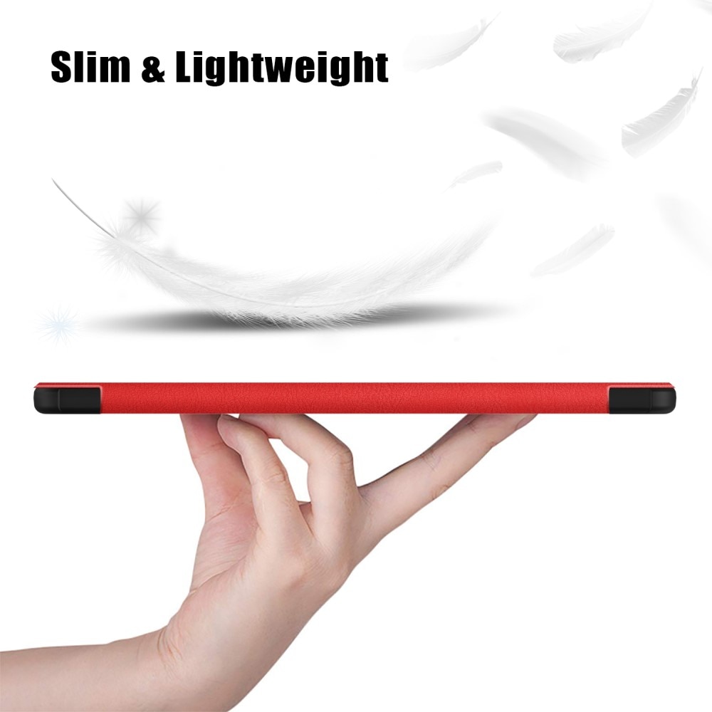 Cover Tri-Fold Samsung Galaxy Tab A9 rosso