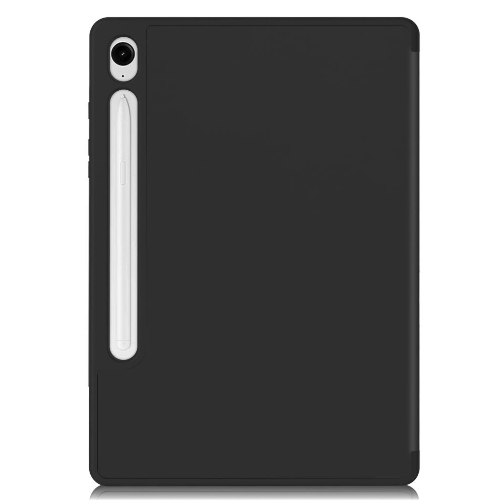 Cover Tri-Fold con portapenne Samsung Galaxy Tab S9 FE nero