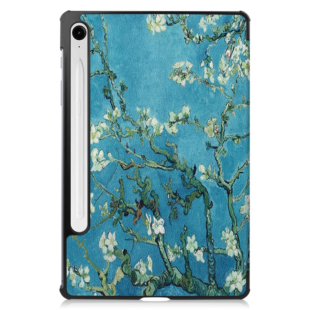 Cover Tri-Fold Samsung Galaxy Tab S9 FE Plus Fiori di ciliegio