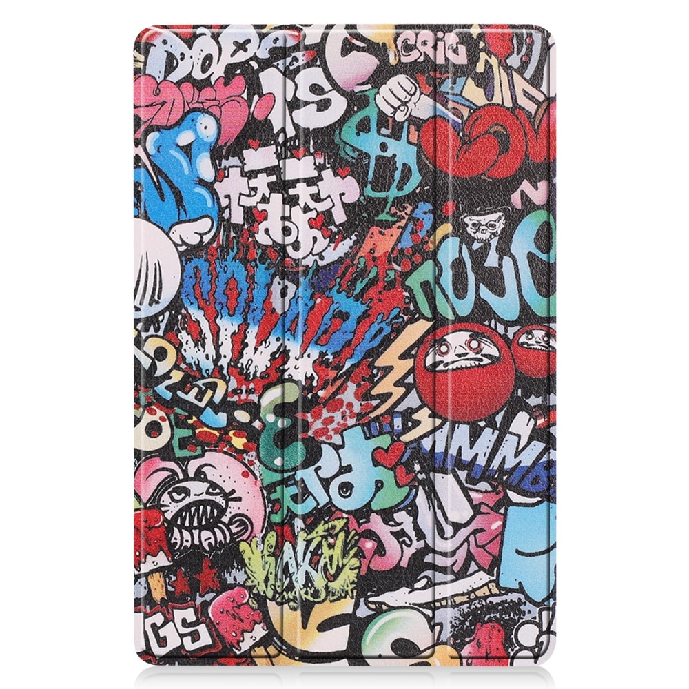 Cover Tri-Fold Samsung Galaxy Tab S9 FE Graffiti