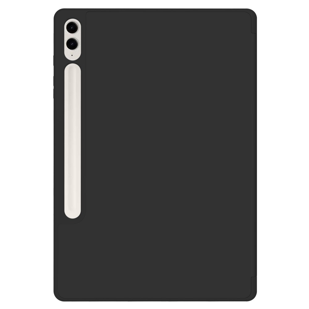 Cover Tri-Fold con portapenne Samsung Galaxy Tab S9 FE Plus nero