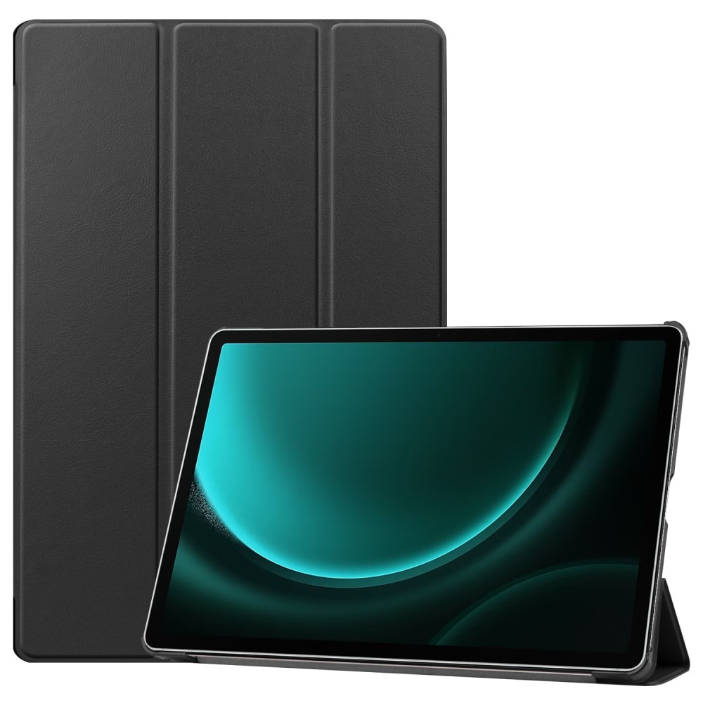 Cover Tri-Fold Samsung Galaxy Tab S9 FE Plus nero