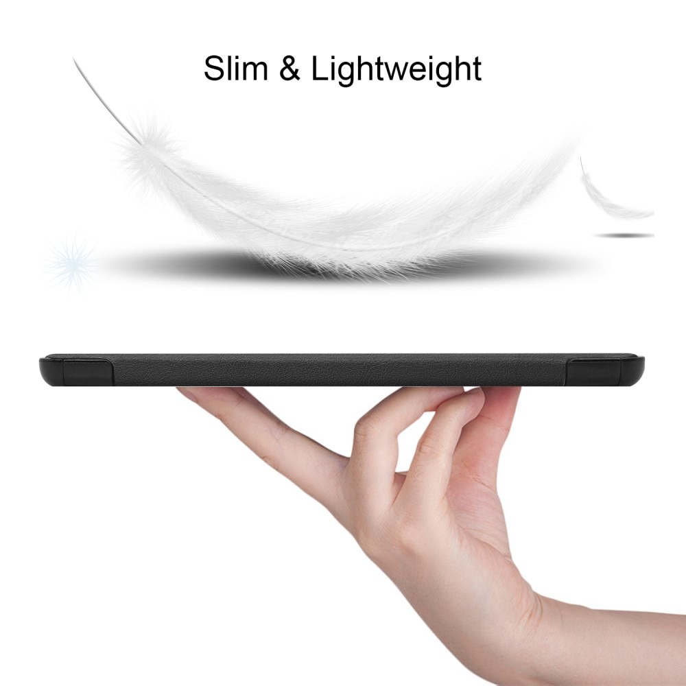 Cover Tri-Fold Samsung Galaxy Tab S9 FE Plus nero