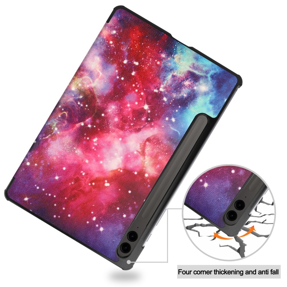 Cover Tri-Fold Samsung Galaxy Tab S9 FE Plus spazio