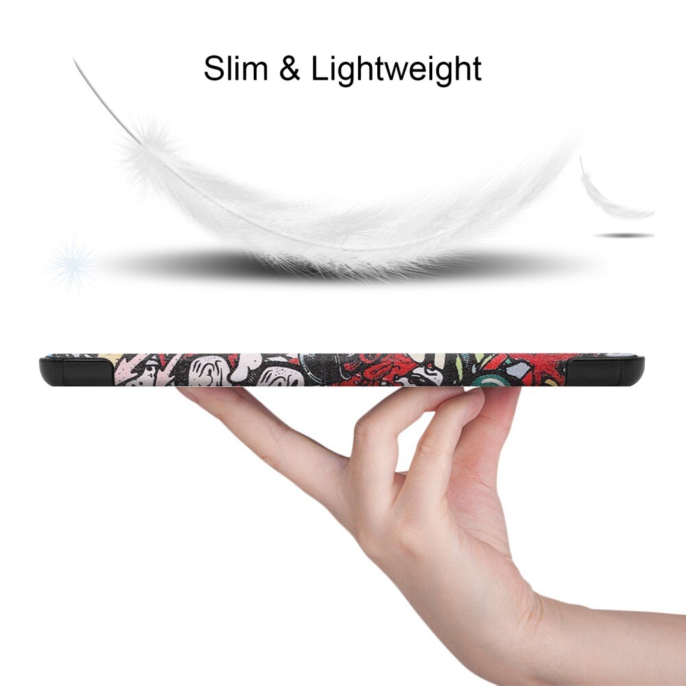 Cover Tri-Fold Samsung Galaxy Tab S9 FE Plus Multi colore/motivo