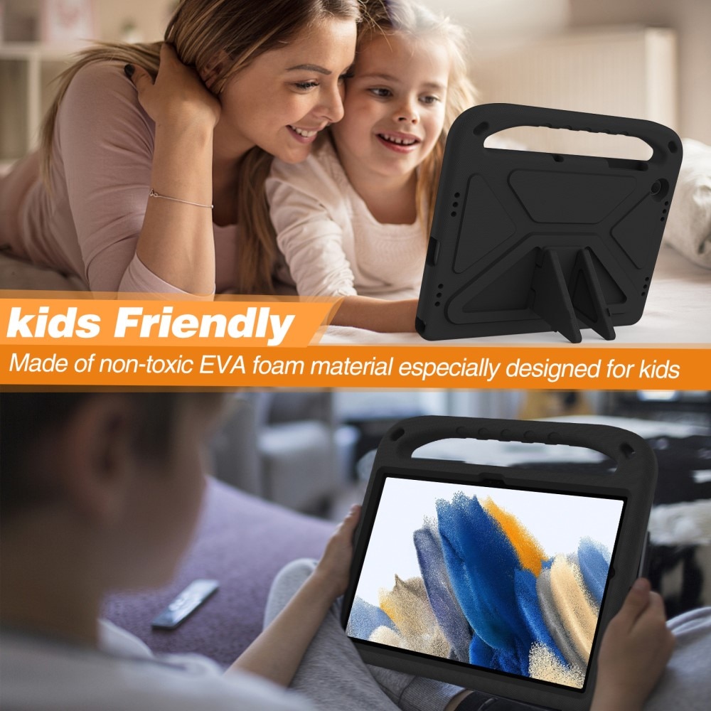 Custodia EVA con maniglia per bambini per Samsung Galaxy Tab A9 Plus nero