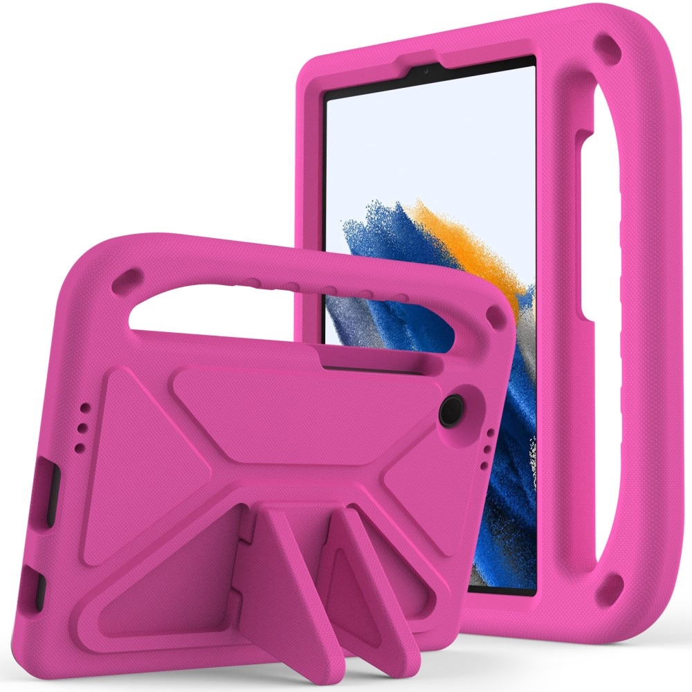 Custodia EVA con maniglia per bambini per Samsung Galaxy Tab A9 rosa