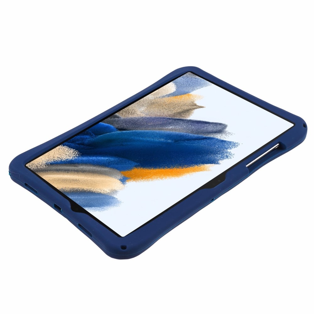 Cover con supporto e tracolla Astronauta Samsung Galaxy Tab A8 blu