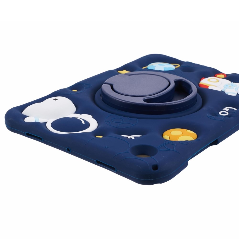 Cover con supporto e tracolla Astronauta Samsung Galaxy Tab A8 blu