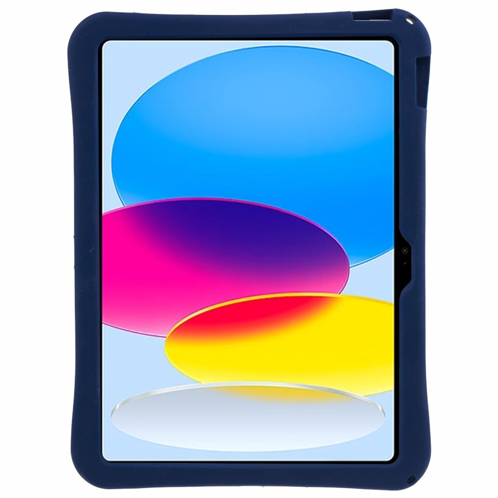 Cover con supporto e tracolla Astronauta iPad 10.9 10th Gen (2022) blu