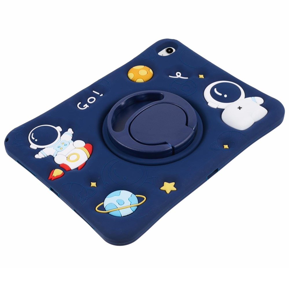 Cover con supporto e tracolla Astronauta iPad 10.9 10th Gen (2022) blu