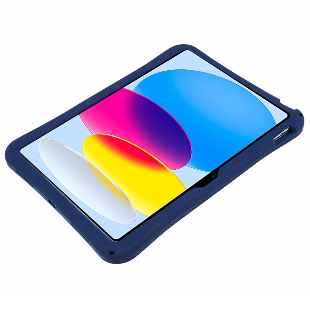 Cover con supporto e tracolla Astronauta iPad 10.9 10th Gen (2022) blu