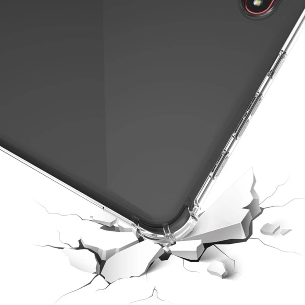 Cover TPU resistente agli urti Samsung Galaxy Tab Active4 Pro trasparente