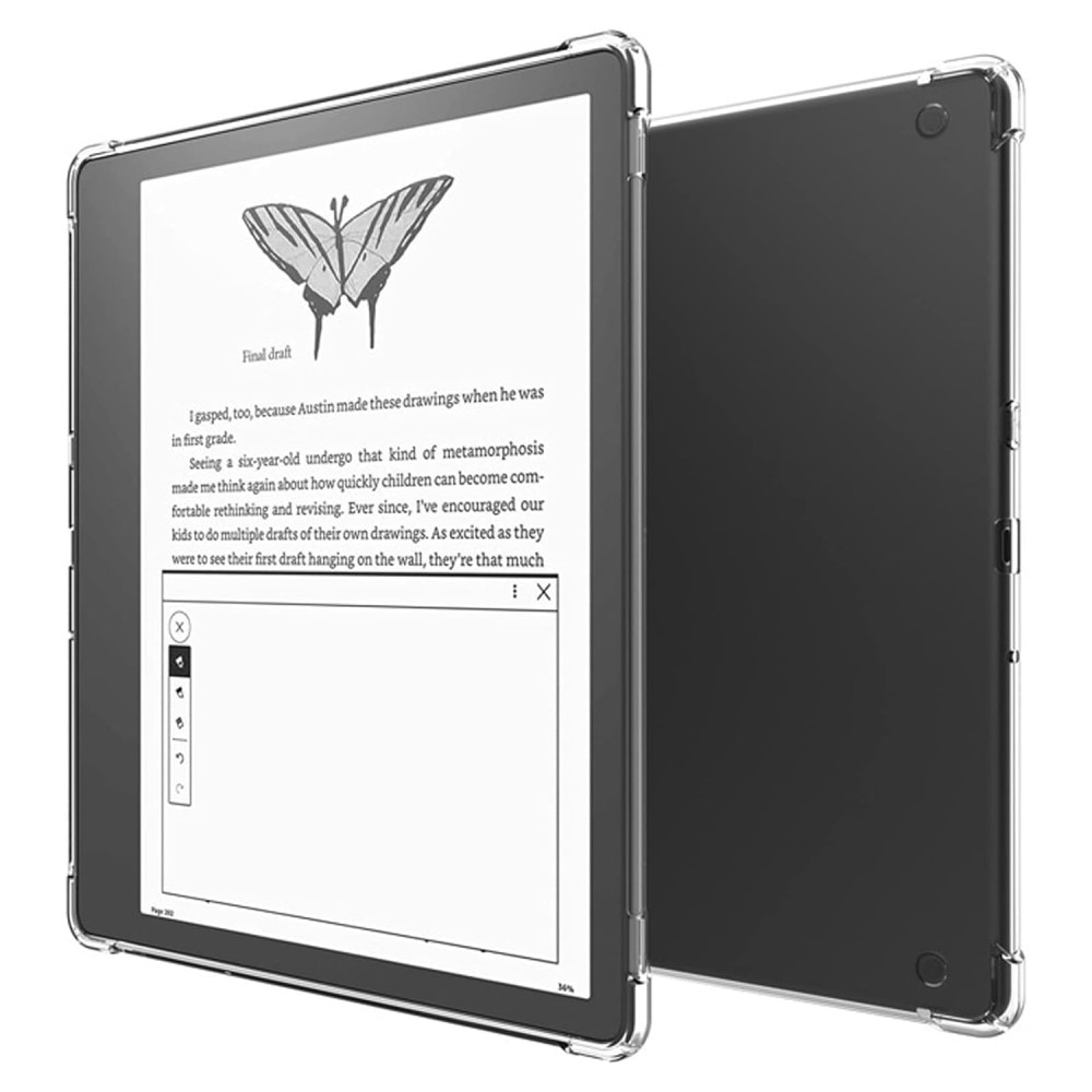 Cover Amazon Kindle Scribe trasparente