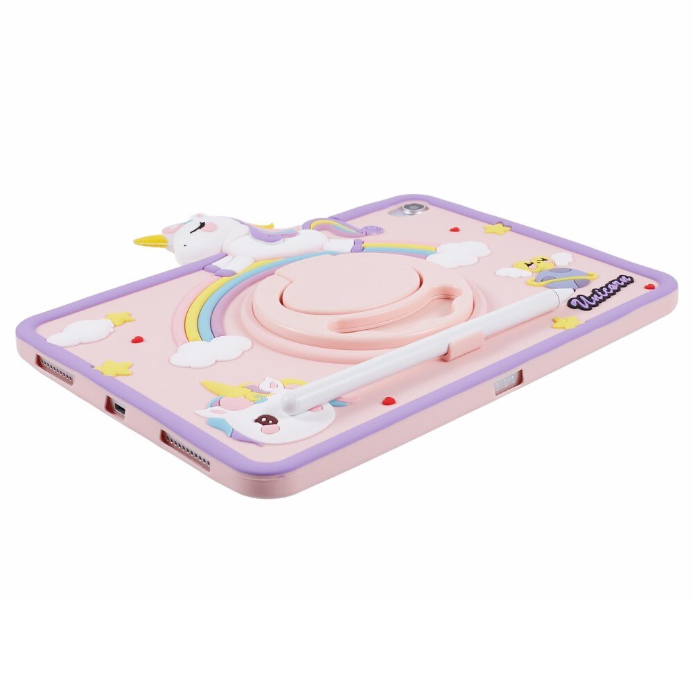 Cover con supporto Unicorno iPad 10.9 10th Gen (2022) rosa