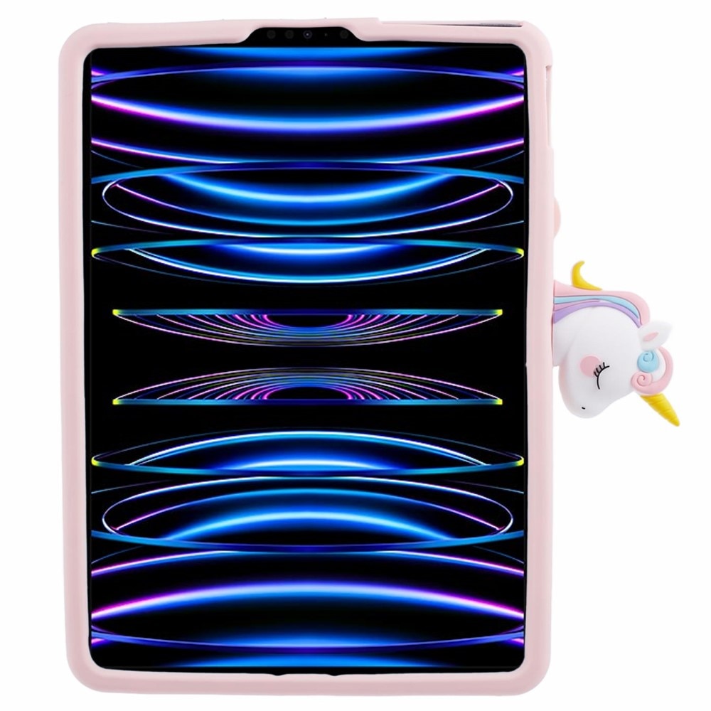 Cover con supporto Unicorno iPad Pro 11 2nd Gen (2020) rosa